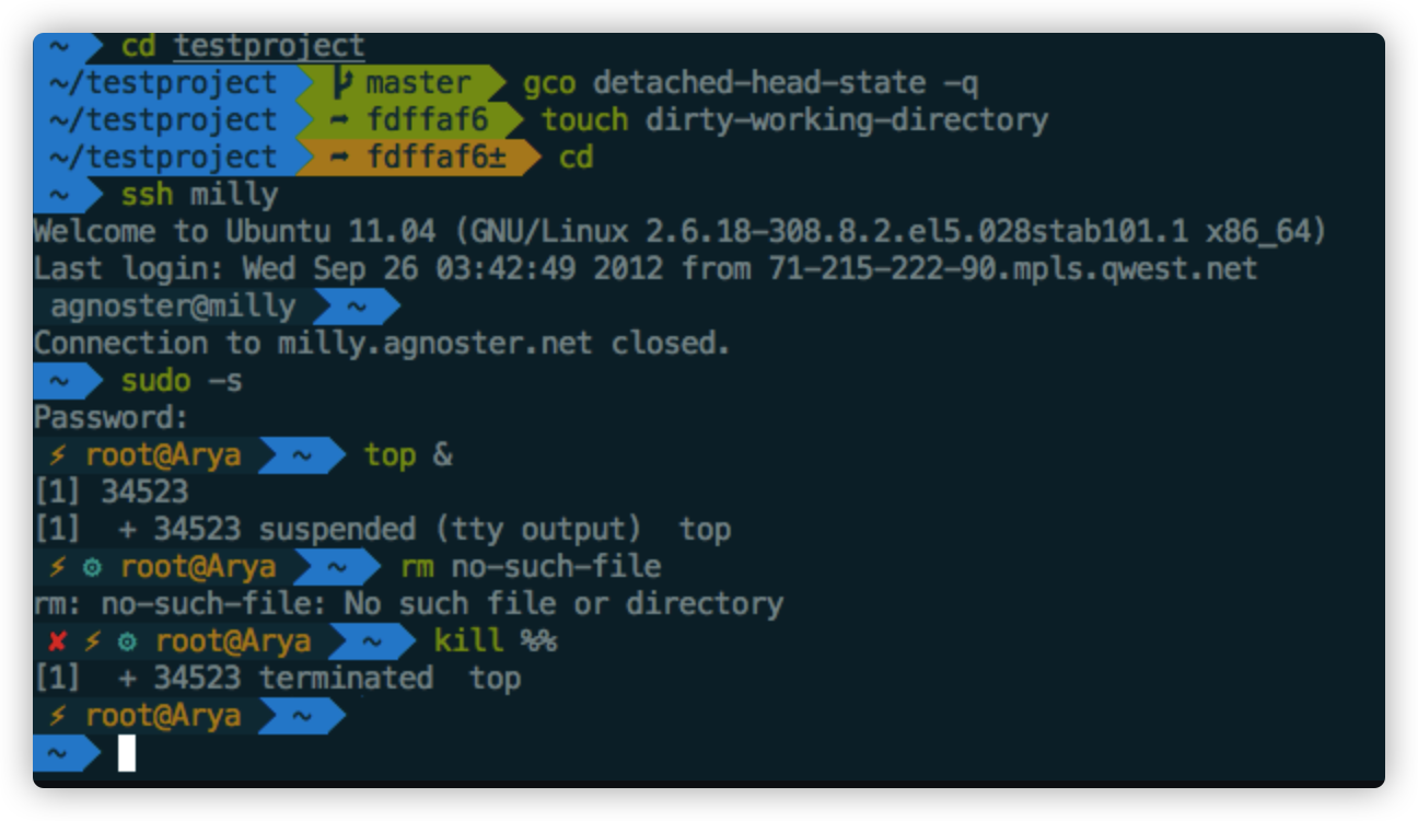 用oh my zsh & powerlevel10k打造个性化舒适终端 PLpudding‘s blog